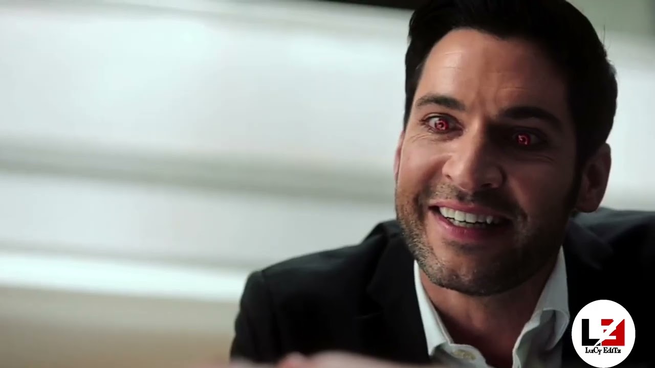 chloe finally sees the true form of Lucifer season3 ep24||