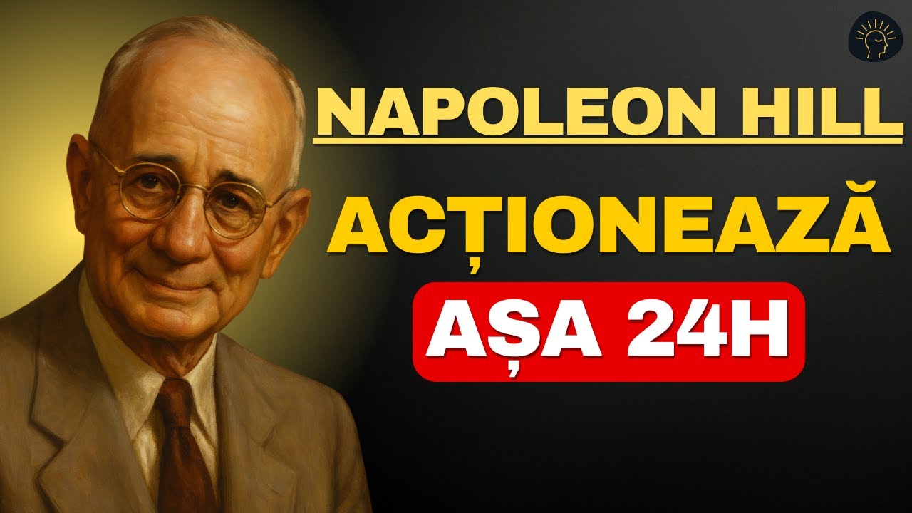 ACȚIONEAZĂ AȘA TIMP DE 24 DE ORE ȘI VEZI CE SE &Icirc;NT&Acirc;MPLĂ CU VIAȚA TA | Napoleon Hill