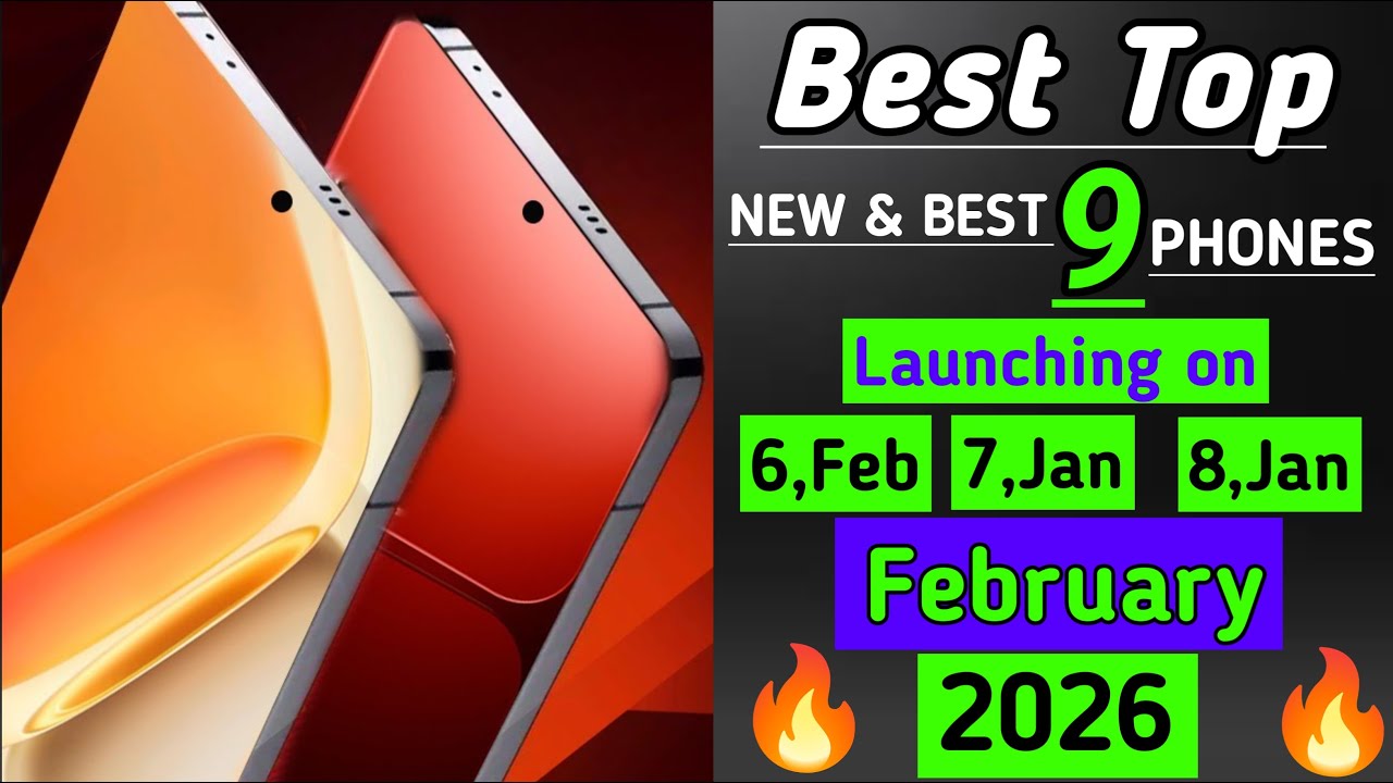 Best  Top 9 upcoming 🔥 smartphone|| undar 10k to 30K || Launch In January 2026