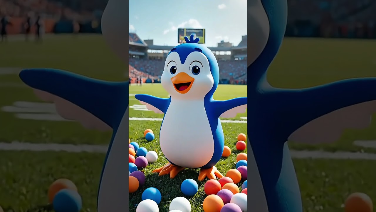 &ldquo;🐧 FOAM-BALL PENGUIN Comes Alive | Cute Cartoon Bird Burst in 3D Magic!&rdquo;