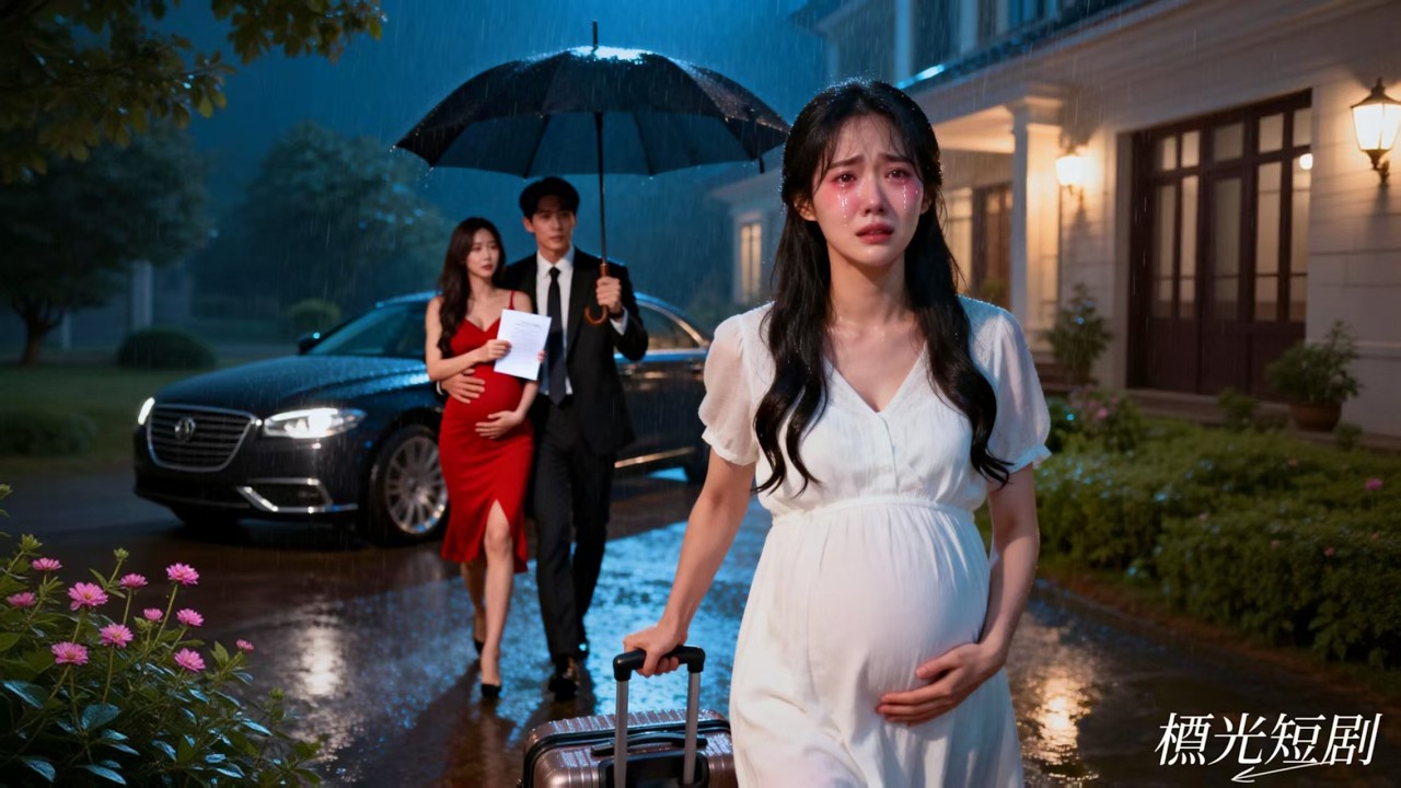 Жена ждала его, тяжело беременная; он пришёл с беременной любовницей. Жена ушла — он запаниковал.