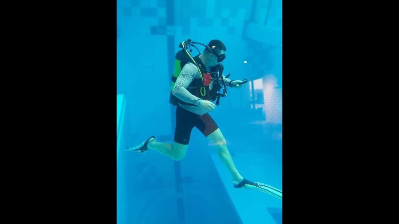 DEEPSPOT SCUBA DIVING nurkowanie kumpli w basenie na 45 metr&oacute;w