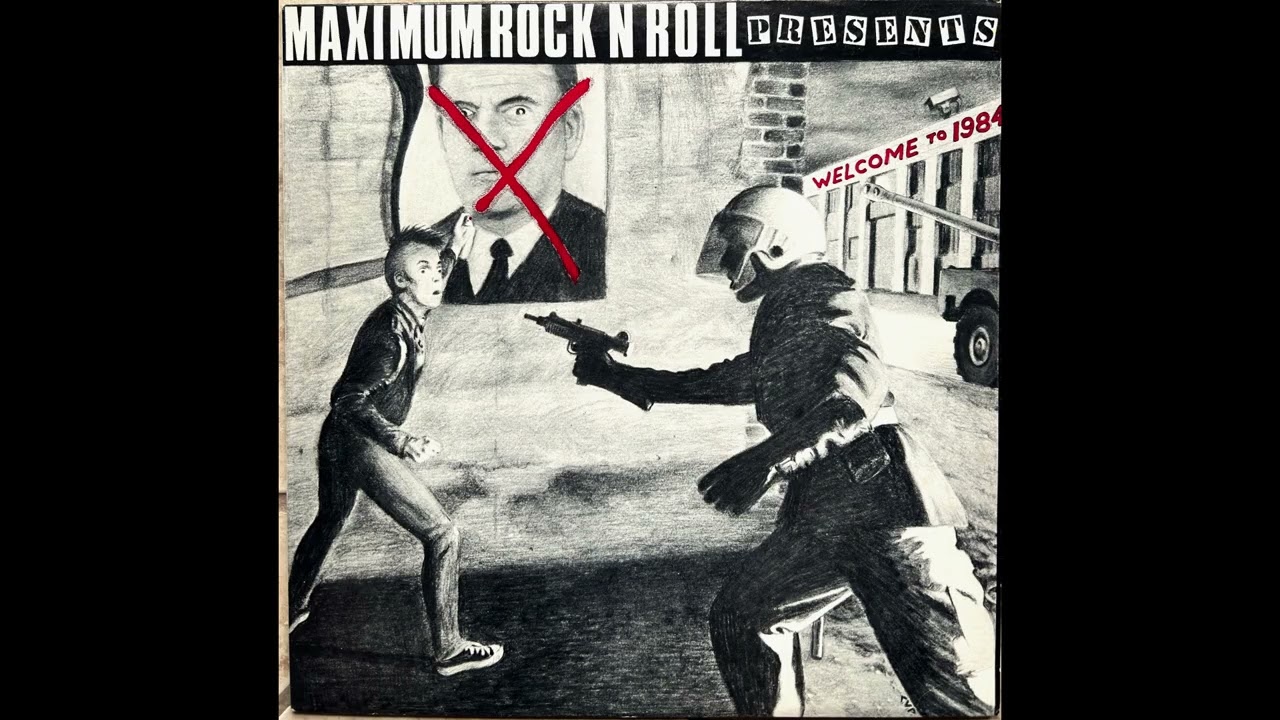 MAXIMUM ROCKNROLL presents - Welcome To 1984 - V/A Compilation / Full Album LP