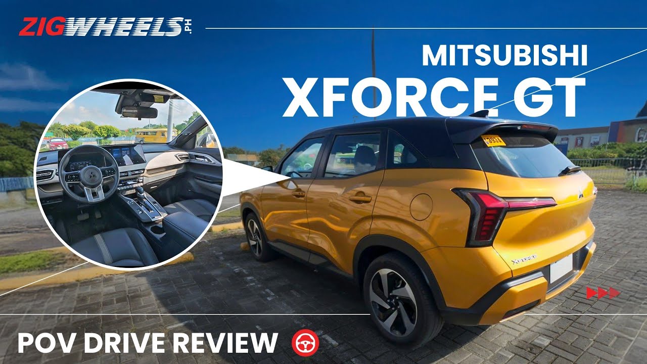 Mitsubishi XForce POV Drive | Smooth, Premium & Surprisingly Fun to Drive! | Zigwheels.ph 