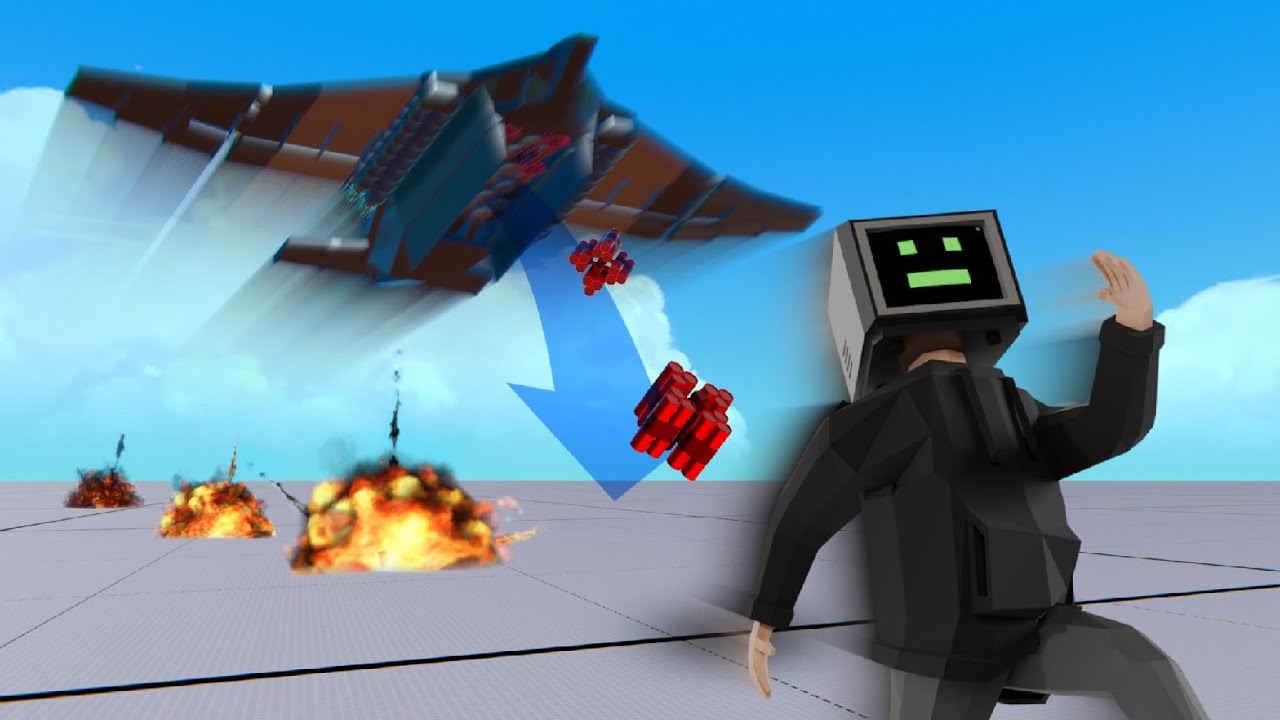 Accelerating Bombs Straight Downwards onto my Enemies