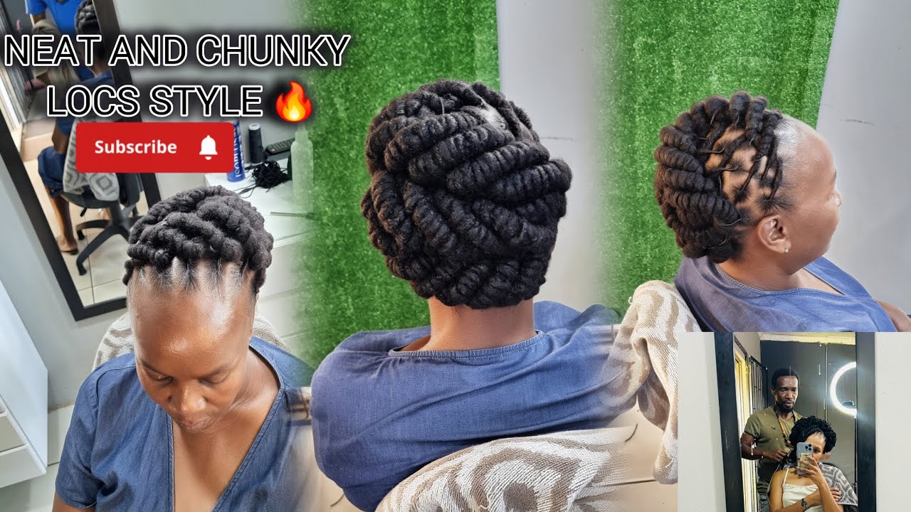 Beautiful African Locs style 🔥