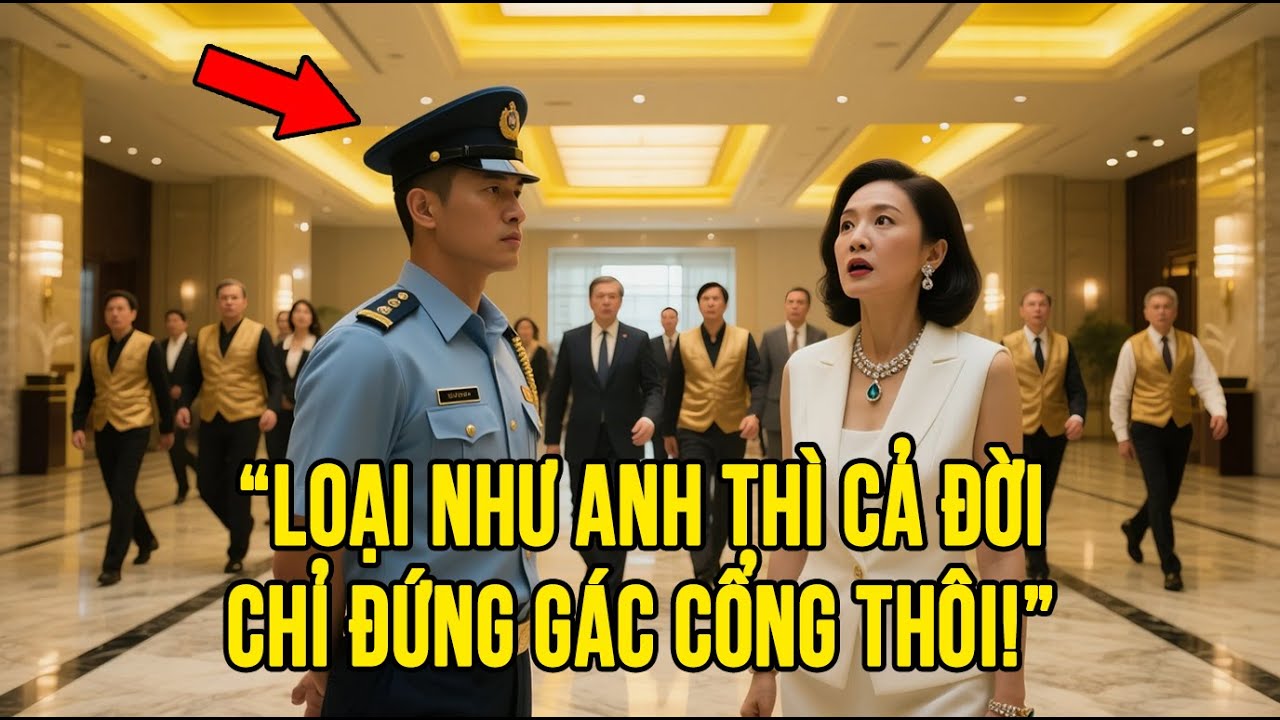 Nữ Chủ Tịch Khựng Lại Khi Nghe Anh Bảo Vệ Nói 5 Thứ Tiếng — Và Một Hành Động Làm Cả Công Ty Sốc Nặng