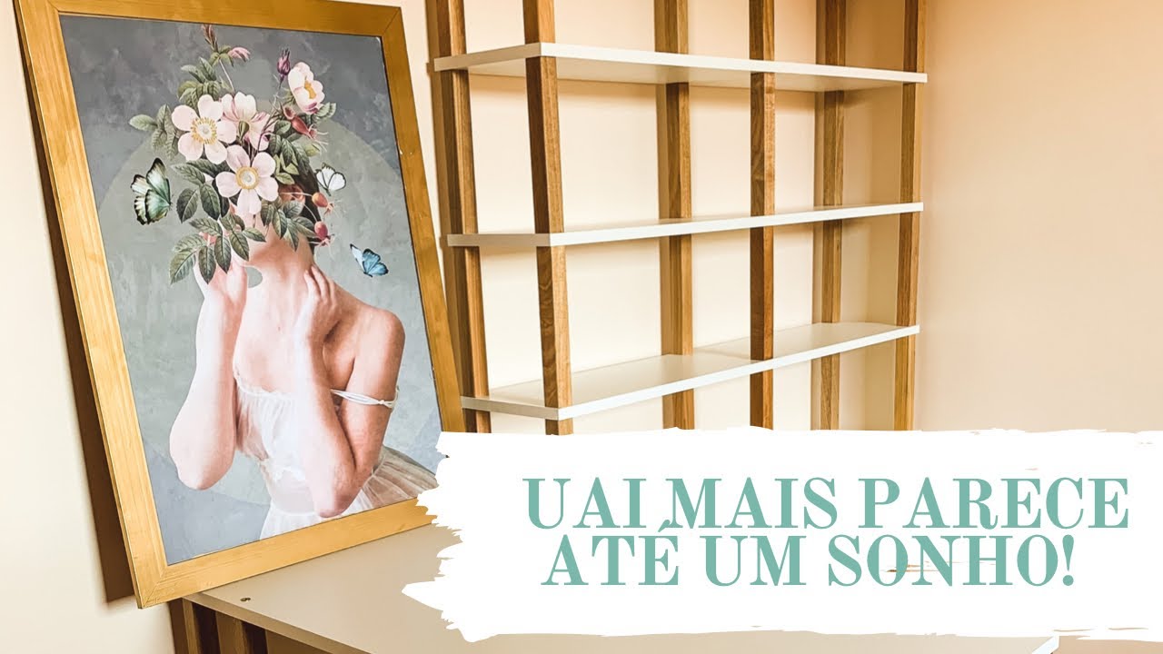 VLOG #7 : MONTAGEM E ORGANIZAÇÃO DA ESTANTE NOVA | Os Livros Livram