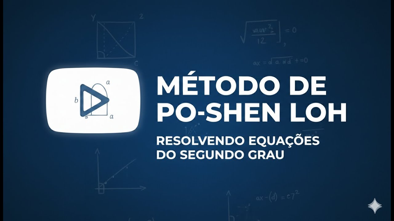 MÉTODO ALTERNATIVO PARA RESOLVER EQUAÇÕES DO SEGUNDO GRAU | PO-SHEN LOH
