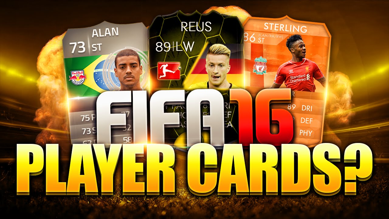 FIFA 16 PLAYER CARDS?