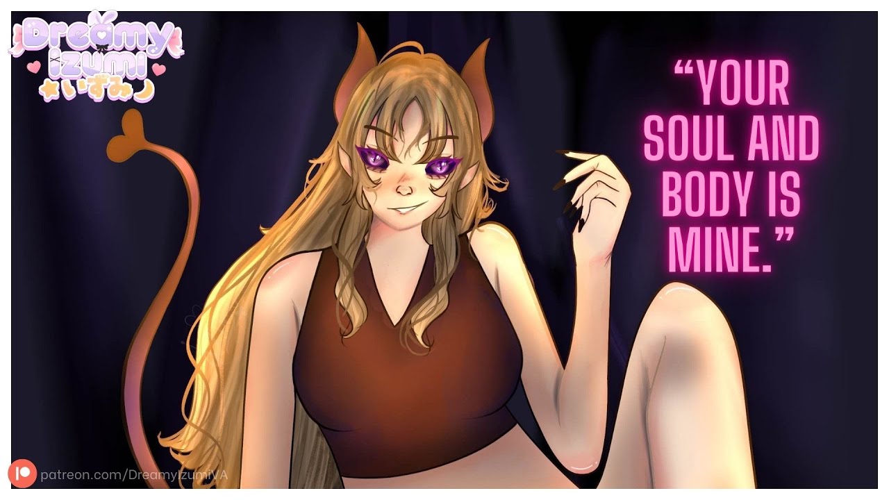 😈Yandere Succubus Wants More Than Your Soul (Yandere x Listener) (SPICY) Audio Roleplay [F4M]