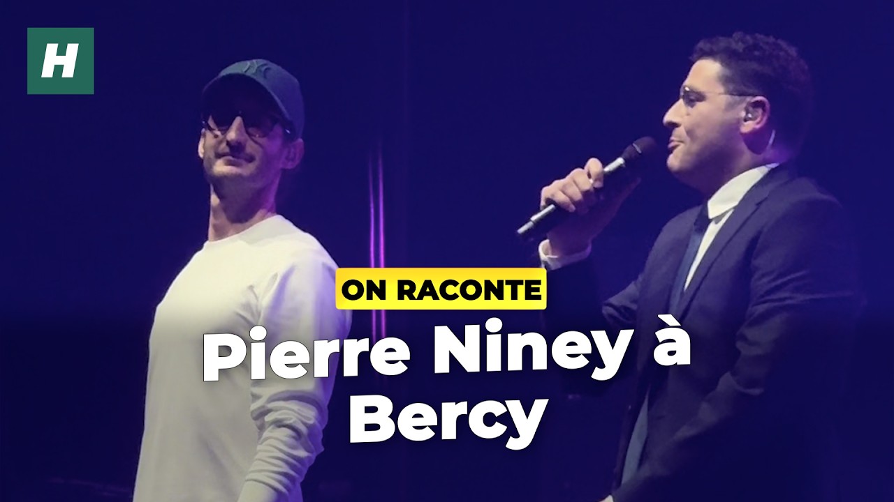 Pierre Niney a bien chanté à Bercy avec Loris Giuliano lors d’un show inclassable