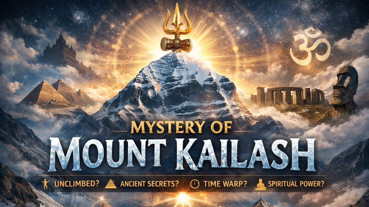 Mount Kailash: Where Lord Shiva Lives, Humans Can&rsquo;t Climb🔱| Perfect Pyramid, Frozen Time | Mystery📣
