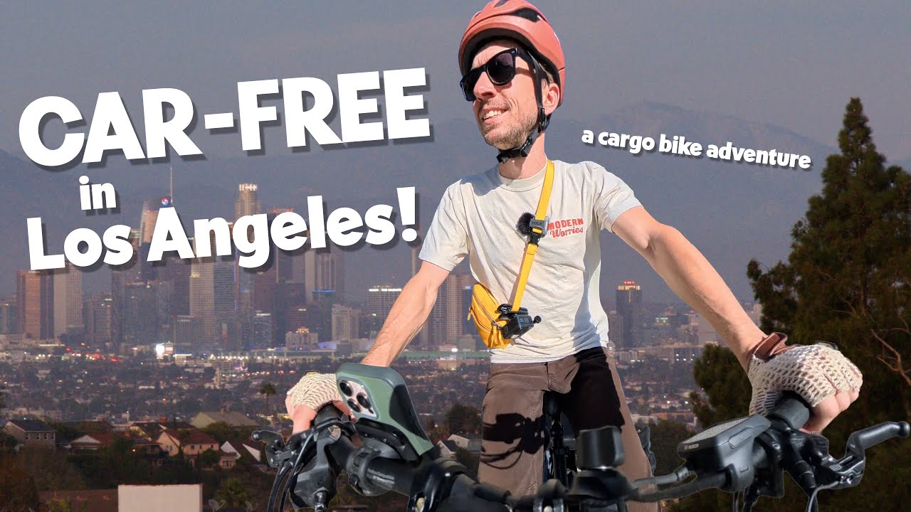 Explore Los Angeles on an E-Cargo Bike: Finding the Tern GSD Battery Range Limits
