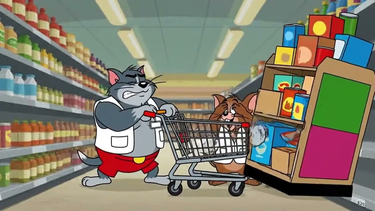 Tom & Jerry at the Supermarket
