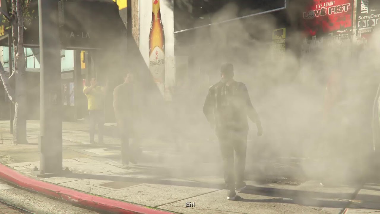 Playing some gta online