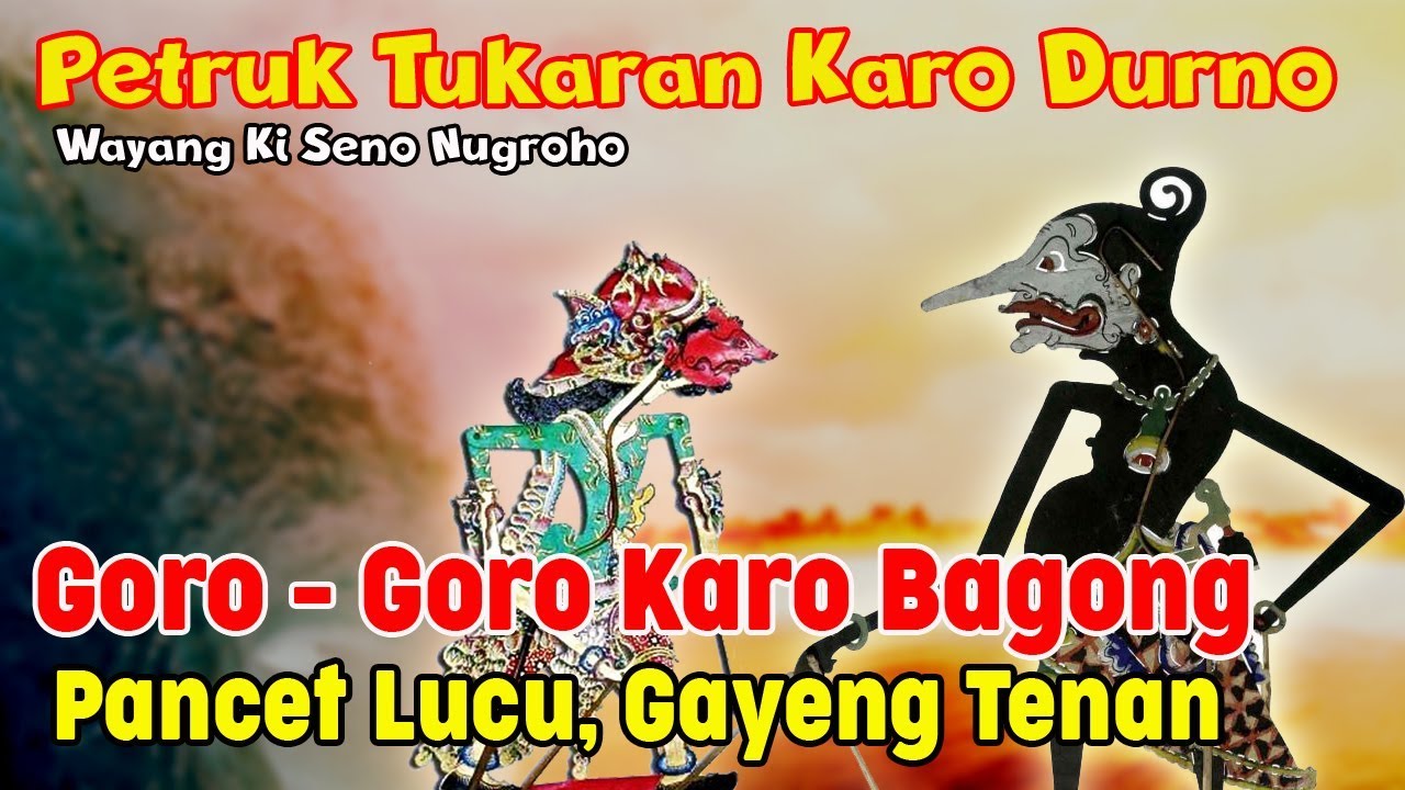Petruk Tukaran Kro Durno Lucu Ra Jamak Jamak