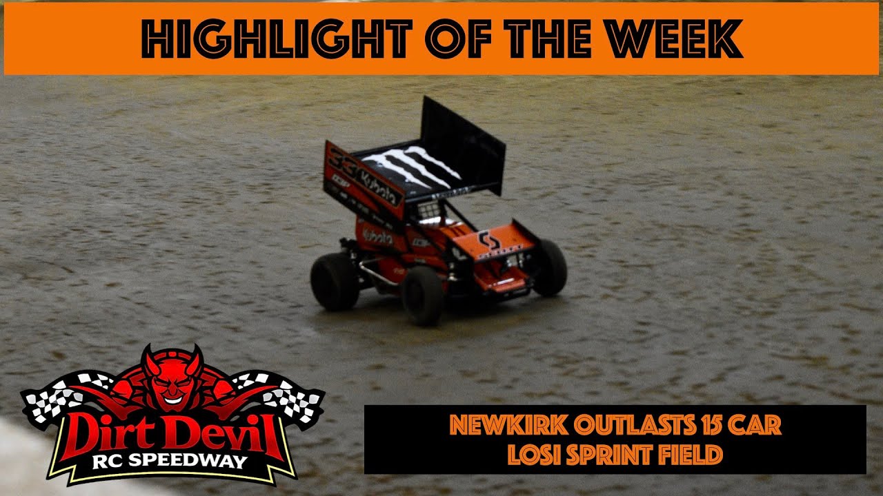 Highlight of the Week: Newkirk Tops 15 Car Losi Sprint Field