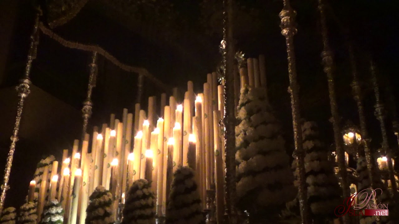 Virgen de la Esperanza en la calle Pérez Galdós | Semana Santa de San Fernando (Cádiz) | 2018