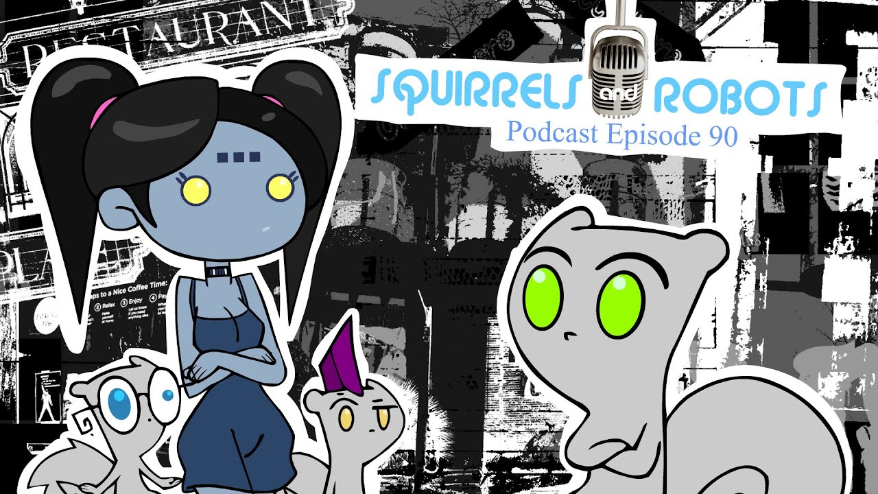 Movie News, 4k Releases & Foamy Music & Comic News : Squirrels & Robots Ep90 (Foamy The Squirrel)