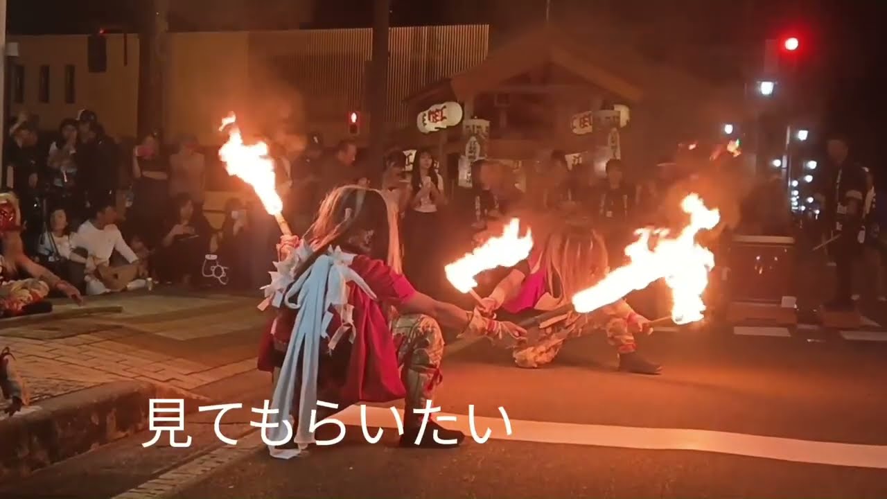 新湊 春祭り獅子舞　江柱地区令和7年度版