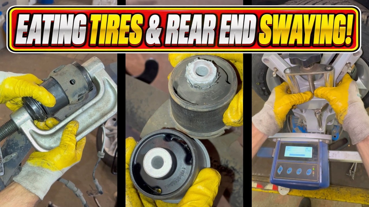 UNSTABLE HANDLING & TIRE WEAR? Rear Beam Moving Too Much! Full Replacement From Start to Finish.
