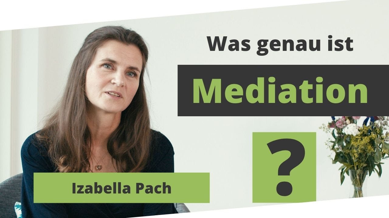 Was ist Mediation? Izabella Pach im Interview
