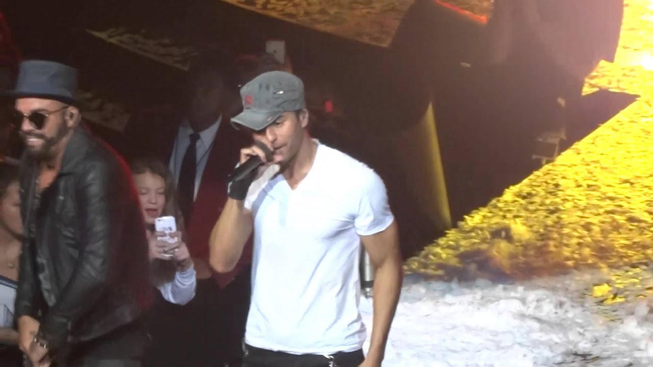 Enrique Iglesias El Perdon/Bailando LIVE Las Vegas Sunday  9-13-15