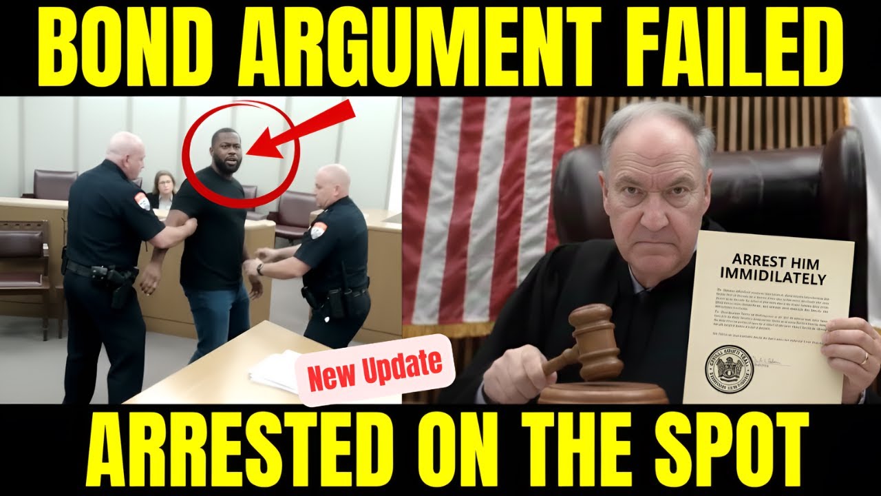Bond Argument Backfires BADLY Judge Orders Instant Arrest #judges #lawandorder #courtcase