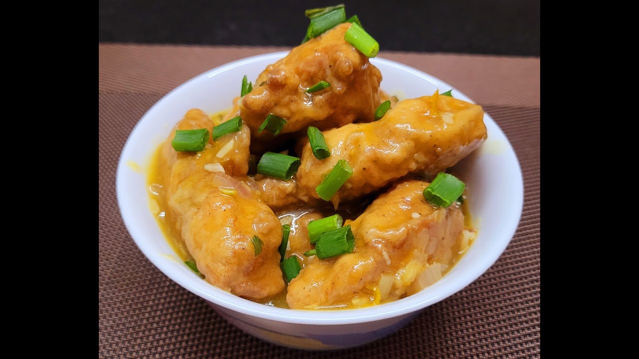 Orange Chicken / ऑरेंज चिकन / ಆರೆಂಜ್ ಚಿಕನ್