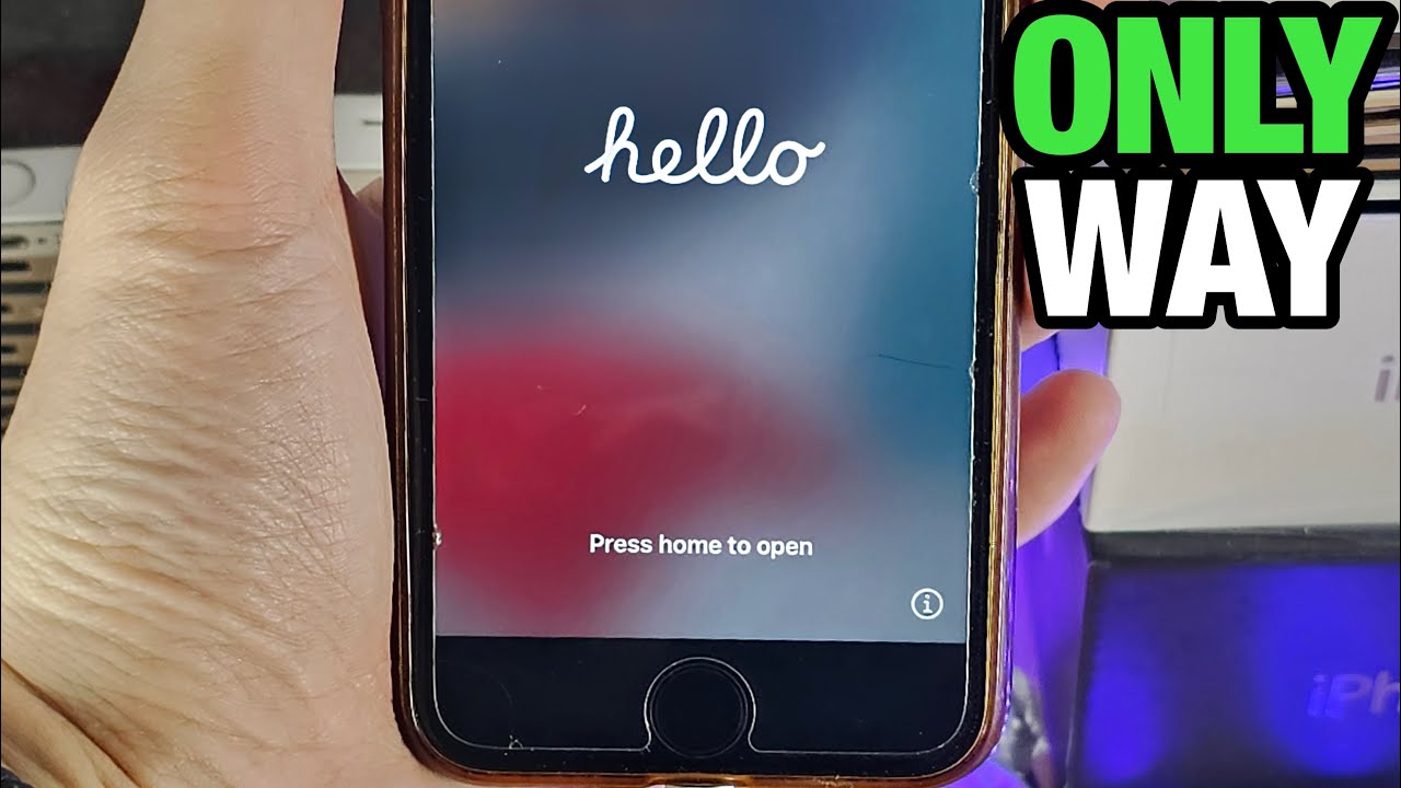 How To Activate iPhone with BROKEN Home Button!