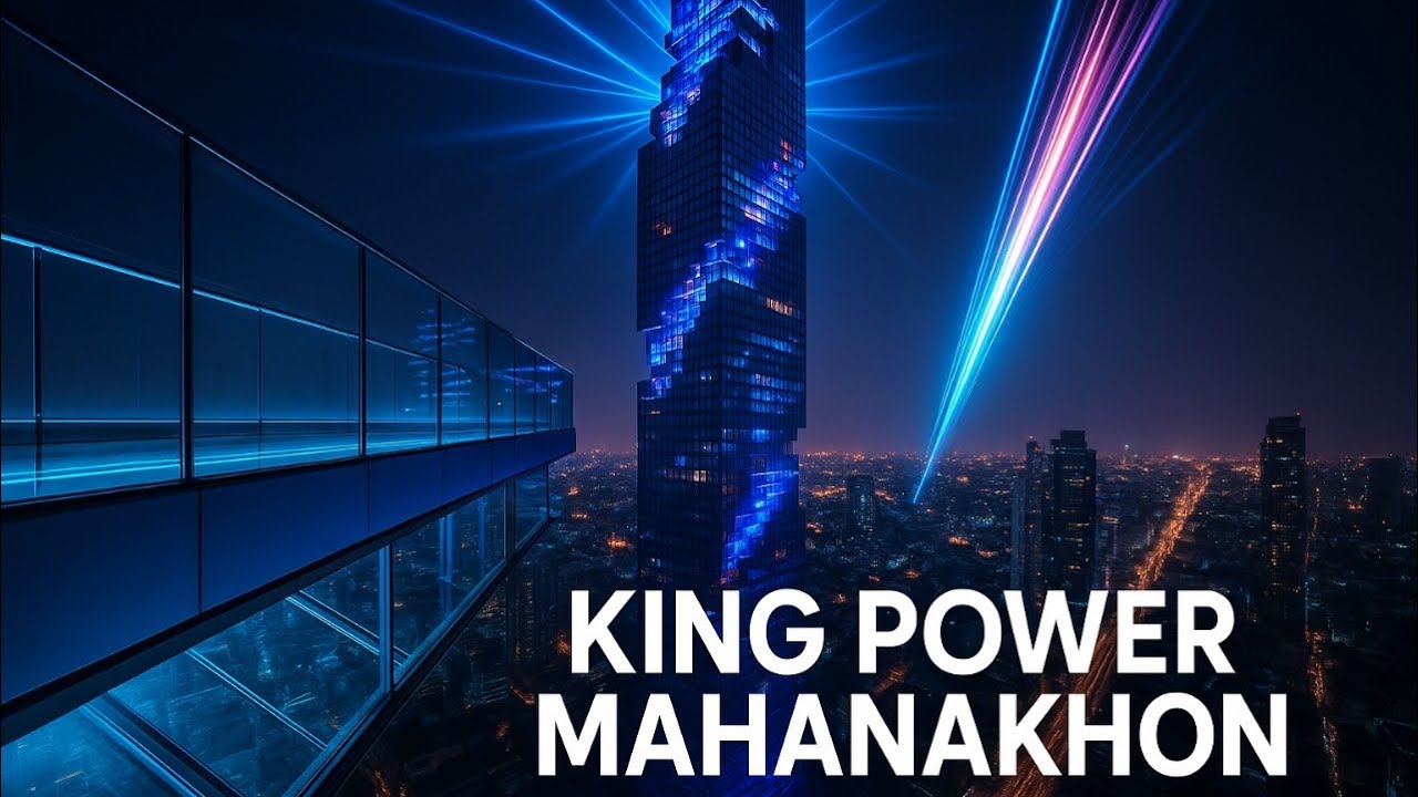 BANGKOK’S TALLEST BUILDING 78th FLOOR 🏙️ | KING POWER MAHANAKHON SKYWALK 78TH FLOOR VIEW