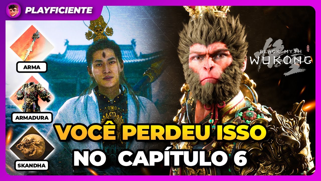 SEGREDOS que você NÃO sabia no CAPÍTULO 6 de Black Myth Wukong - Final Secreto e Verdadeiro