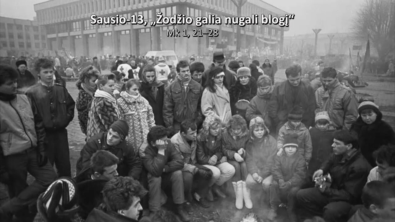 Sausio-13, „Žodžio galia nugali blogį“ | br. Paulius Vaineikis OFM | Pranciškonų homilijos