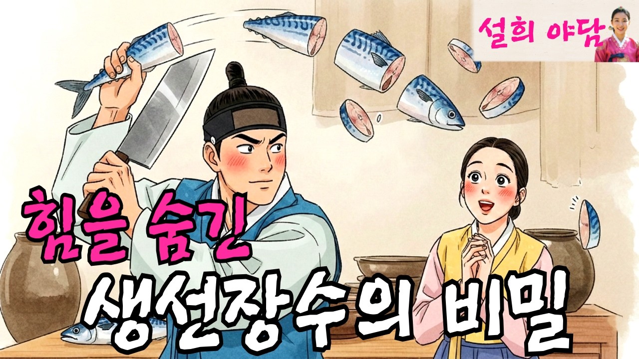 바보 연기하던 생선 장수의 소름 돋는 반전 정체, 조선제일검?