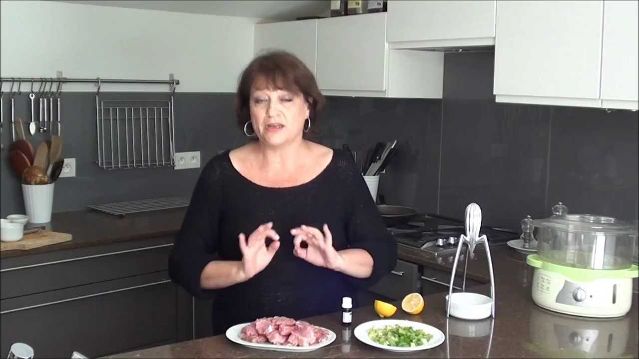 Filet mignon de porc au citron à la vapeur