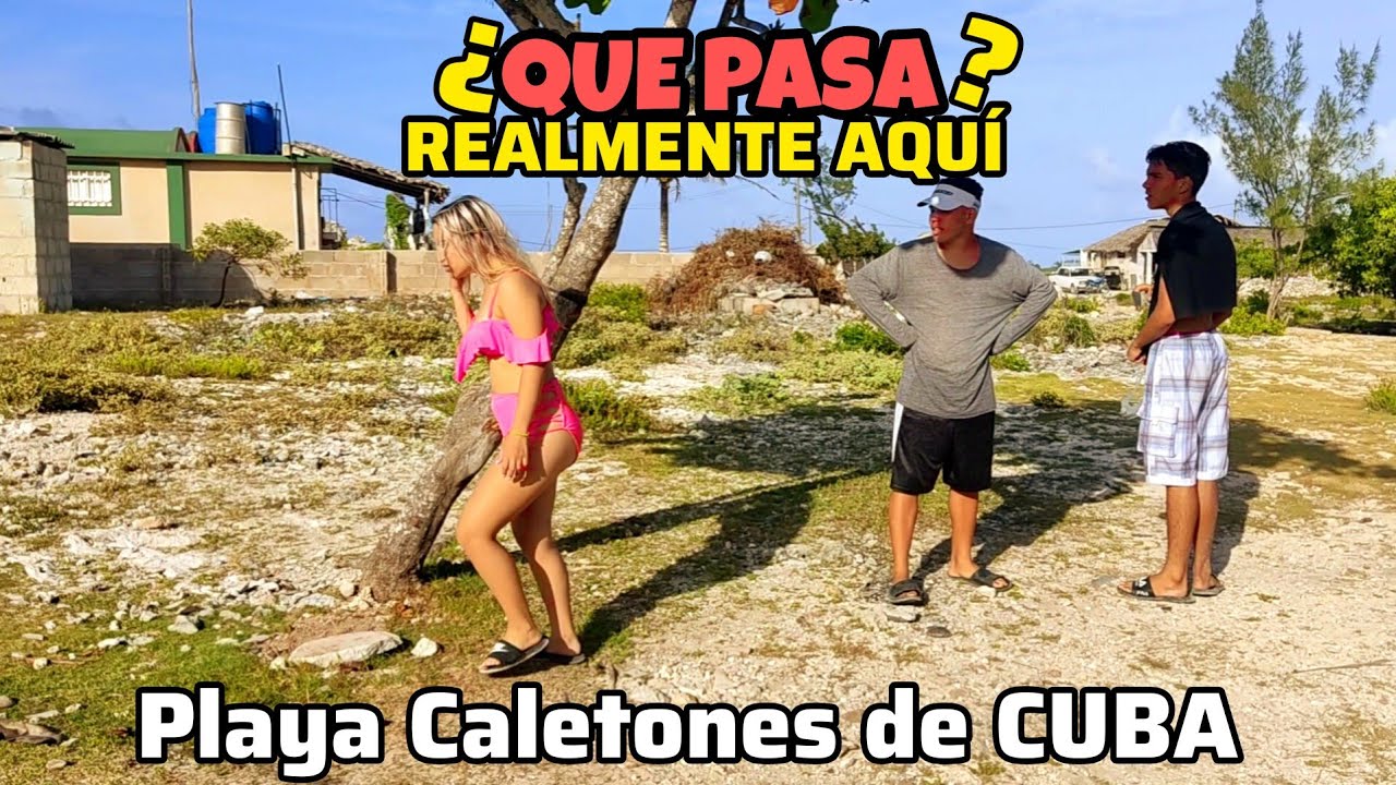 ¿Por qué las cubanas pierden el control cuando vienen a playa Caletones en Holguin Cuba?
