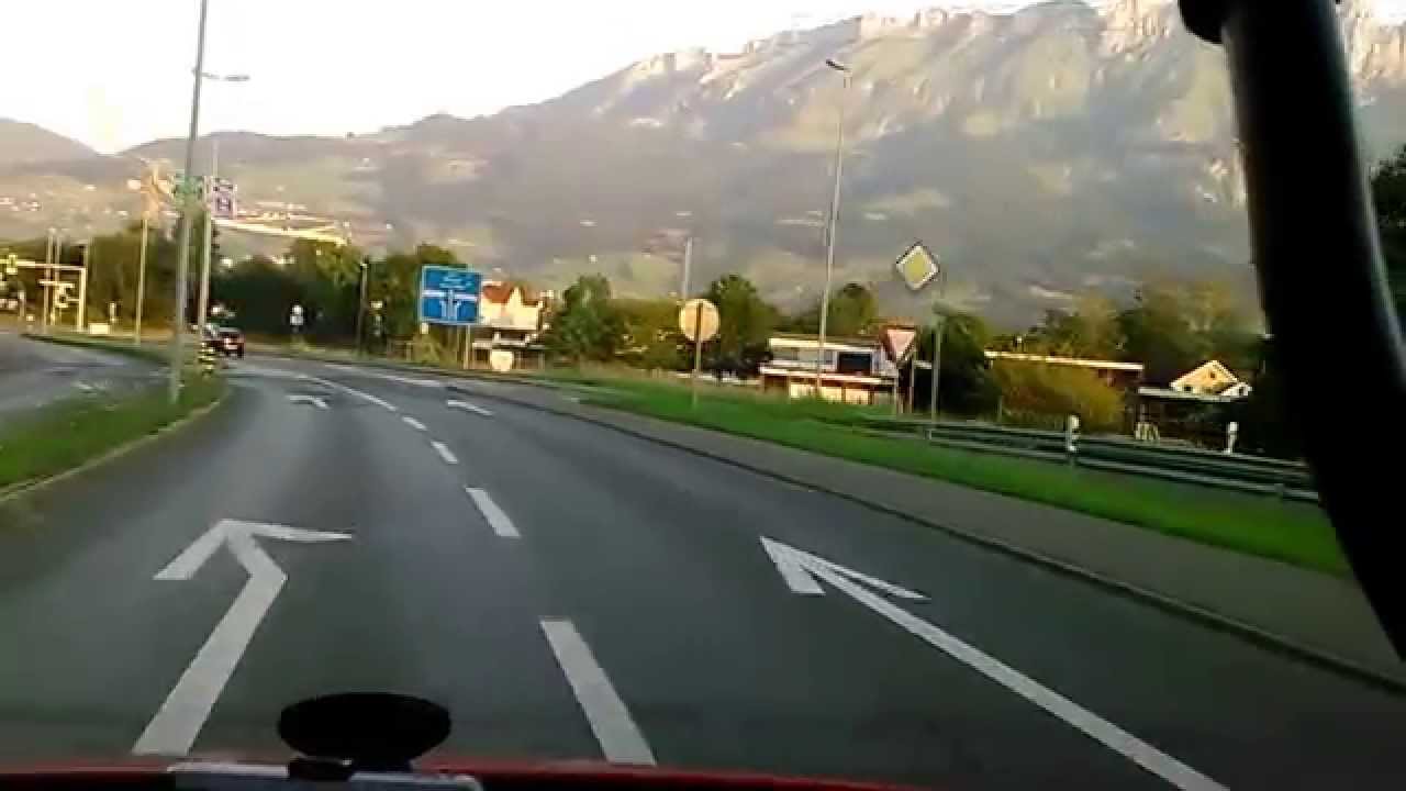 Border Crossing Liechtenstein Schweiz