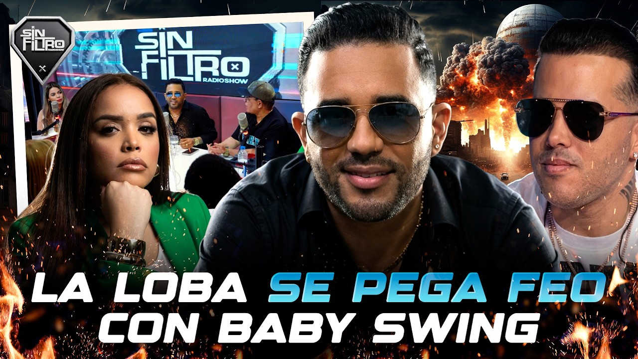 LA LOBA SE PEGA FEO CON BABY SWING POR DECIRLE JABLADORA Y MANDARLE FUEGO AL BLACHY