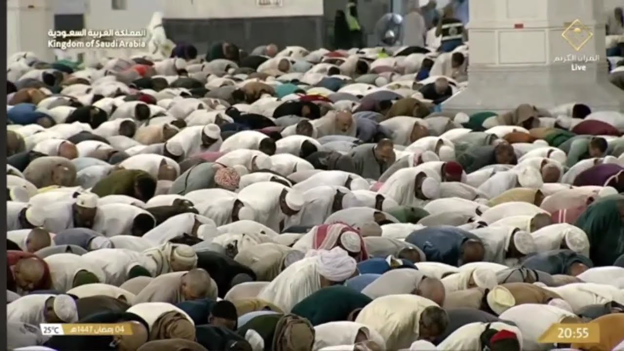 Latihan LIVE - Tarweh Malam ke-5 Makkah AlMukarammah