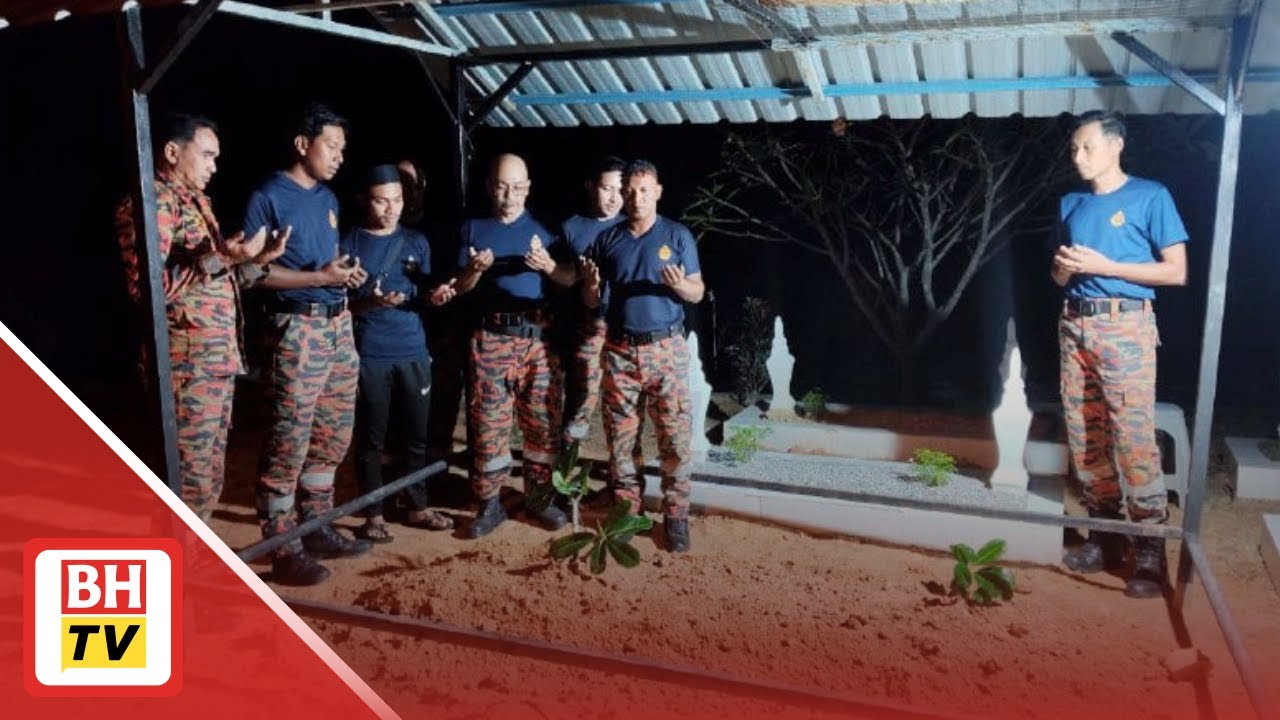 Anggota bomba lemas selamat dikebumikan, pencarian adik masih diteruskan