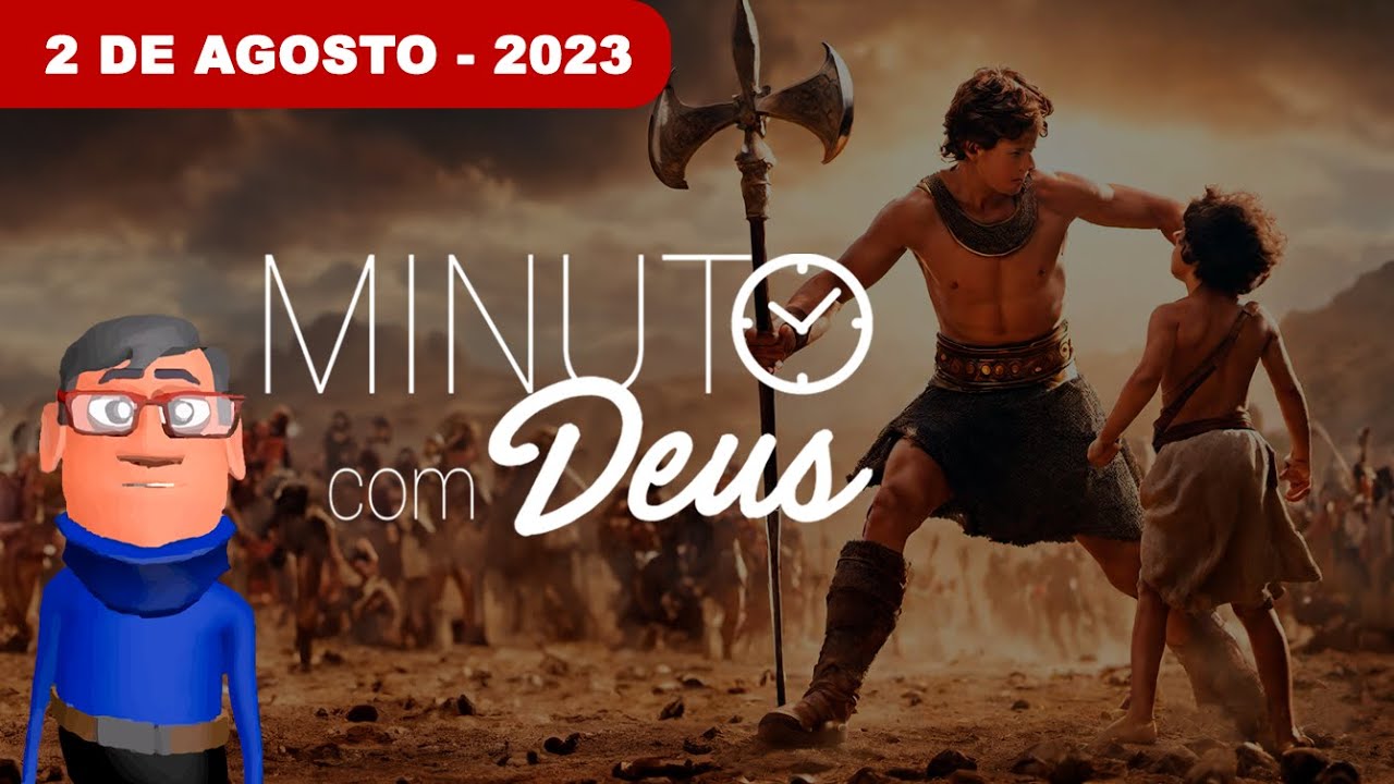 NÃO ESTREMEÇA DIANTE DA BATALHA - Minuto com Deus de Hoje