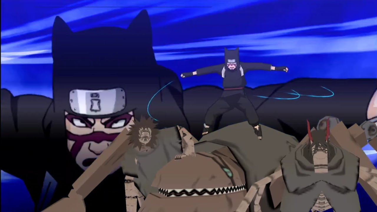 Moveset Kankuro-Naruto Shippuden: Narutimate Accel 3/Ultimate Ninja heroes 3 PSP