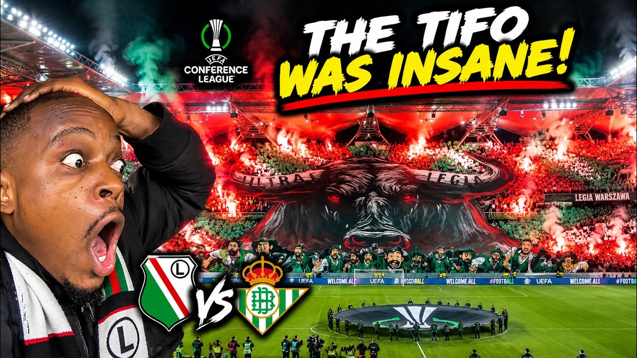 The MOMENT Legia Warszawa WIN Vs Real Betis