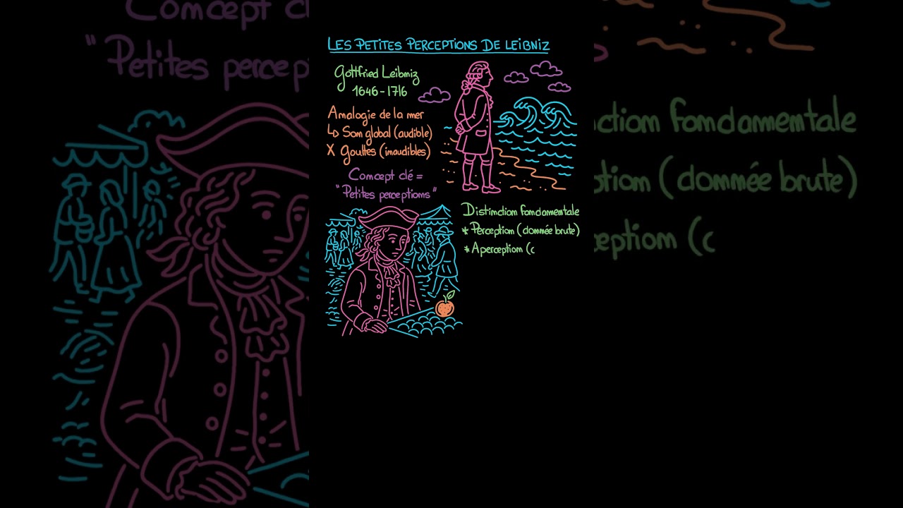 Qu'est-ce que l'inconscient selon Leibniz ? #philosophie
