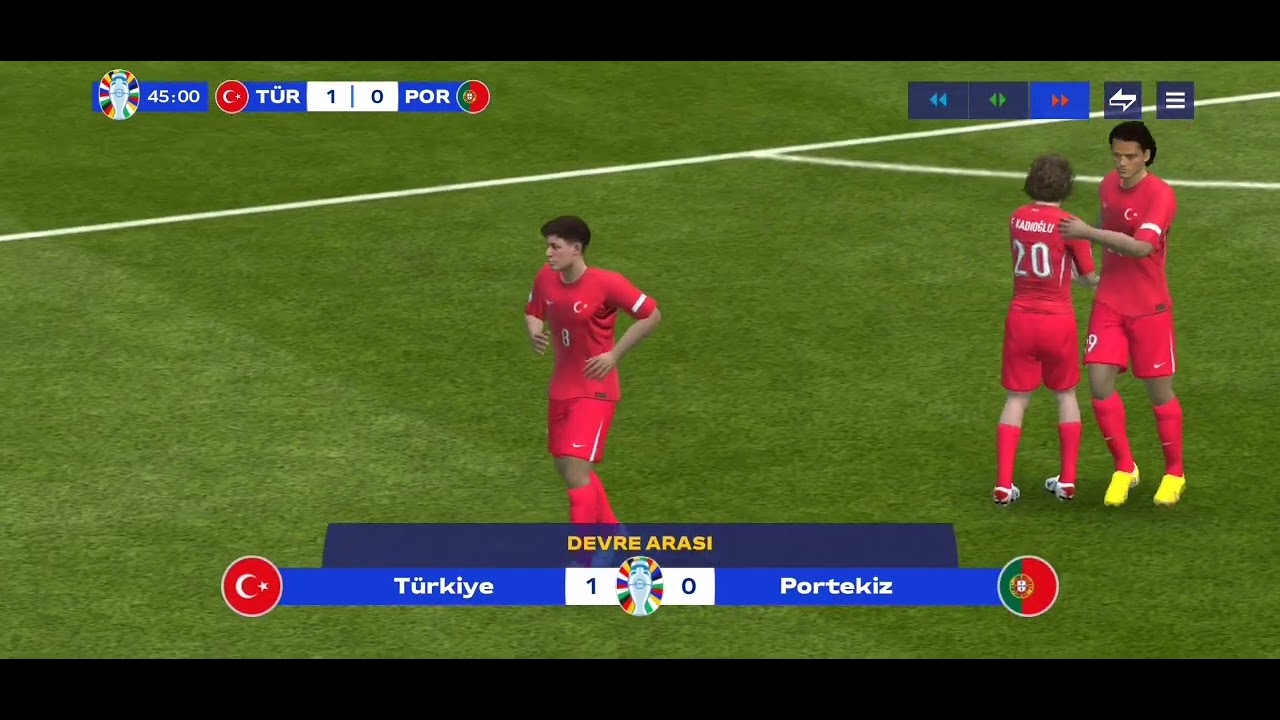 Fc 24 Mobile Euro 2024 - Türkiye - Portekiz (Grup maçı) Efsanevi zorluk