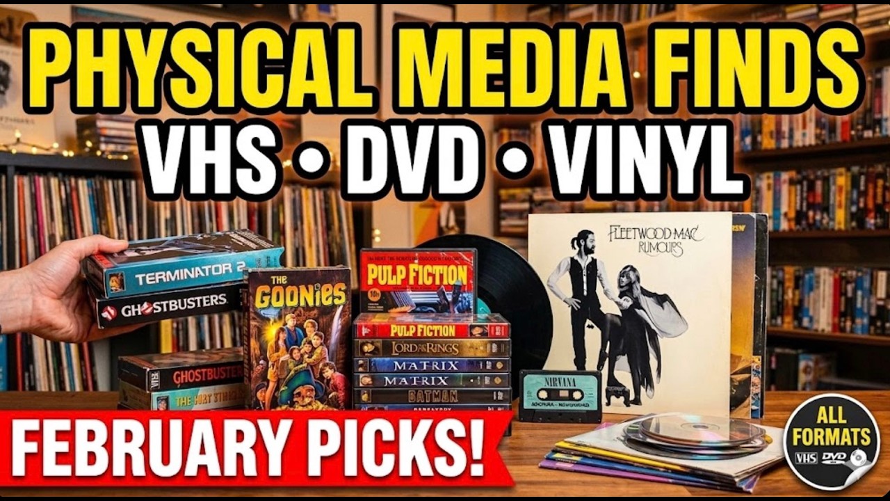 The Hunt Paid Off! Unbelievable VHS & Record Finds (February)