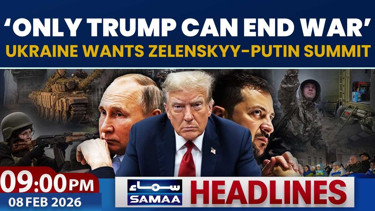 ‘Only Trump Can End War’ | Ukraine for Zelenskyy-Putin Meeting to Settle Issues | 9PM News Headlines