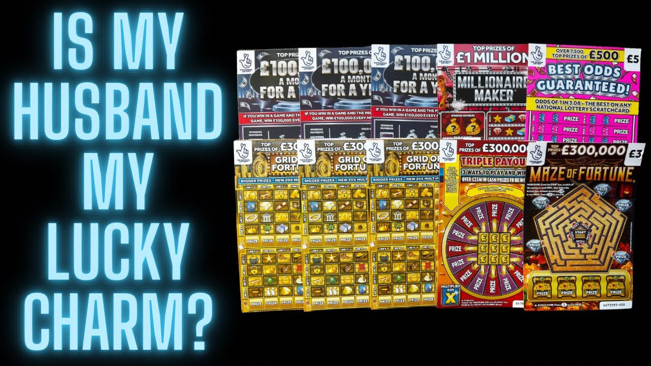 🤵🏻‍♂️My husband bought me £40 of scratch tickets from the national lottery! Is he luckier than me?