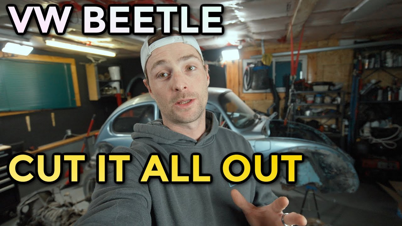 Restoring a 1974 VW Super Beetle | Replacing Heater Channels Part 1